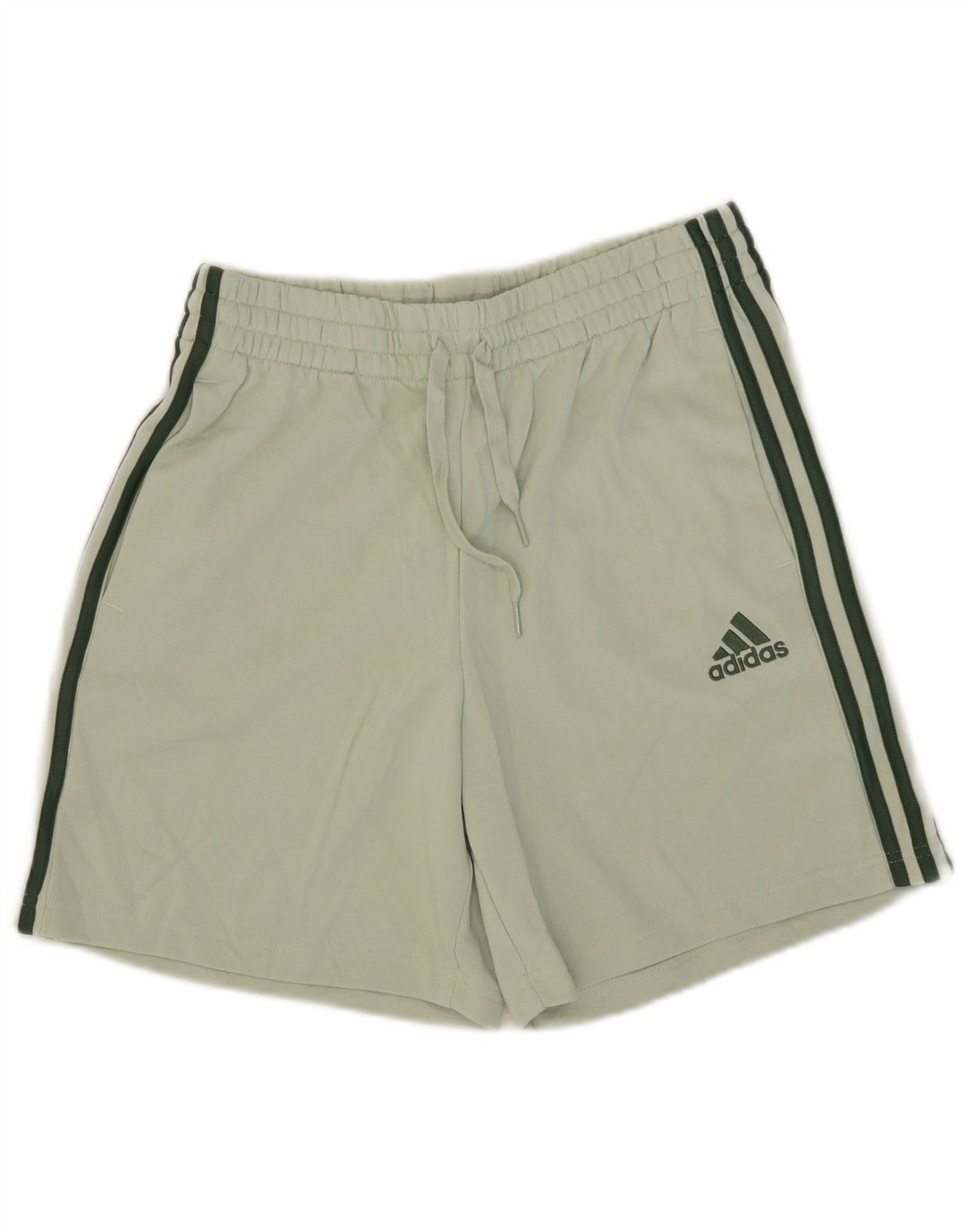 Adidas Herren Sportshorts mittelgrüne Baumwolle