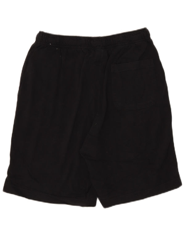 Nike Herren-Sportshorts, groß, aus schwarzer Baumwolle