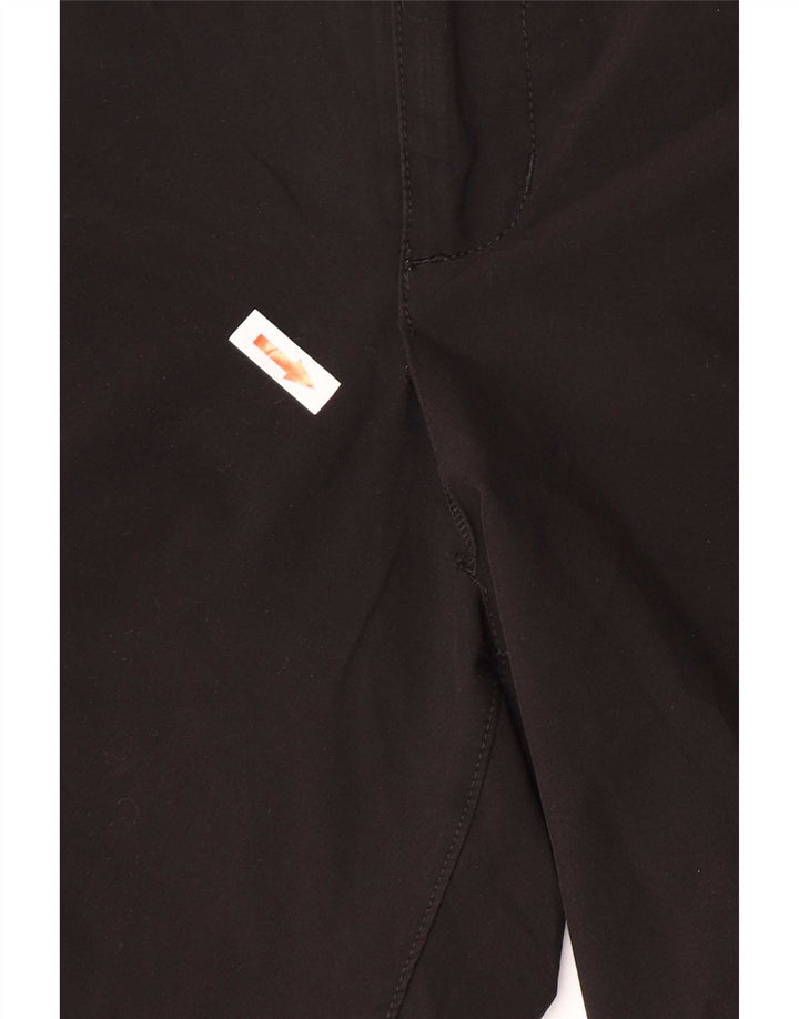 Eddie Bauer Damen Wandershorts US 12 Large W34 Schwarz Polyester