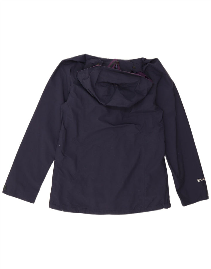 Berghaus Damen Gore-Tex Kapuzen-Regenjacke UK 12 Medium Navy Blue