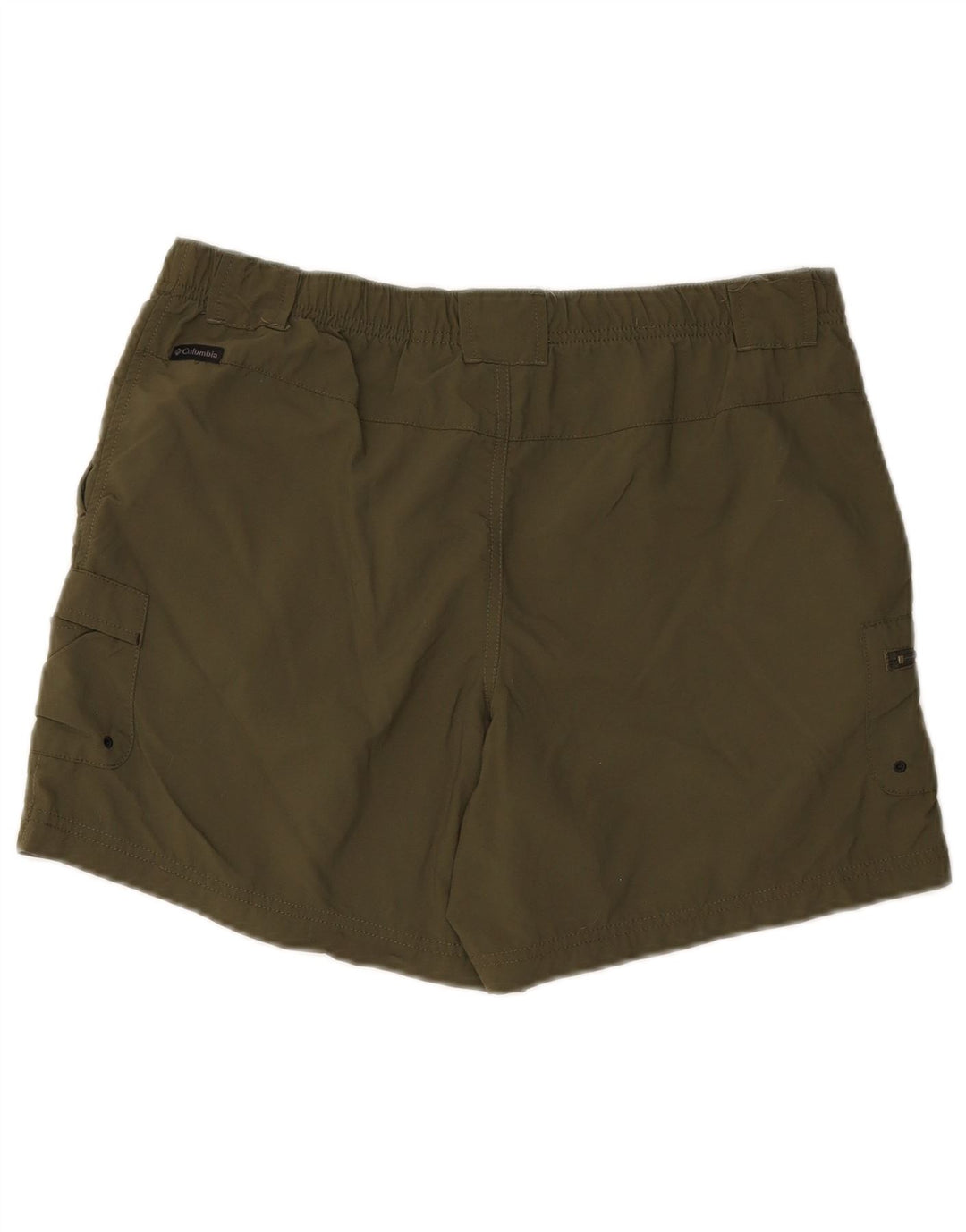 Columbia Herren-Cargo-Shorts, mittelgroß, W32, grünes Polyester