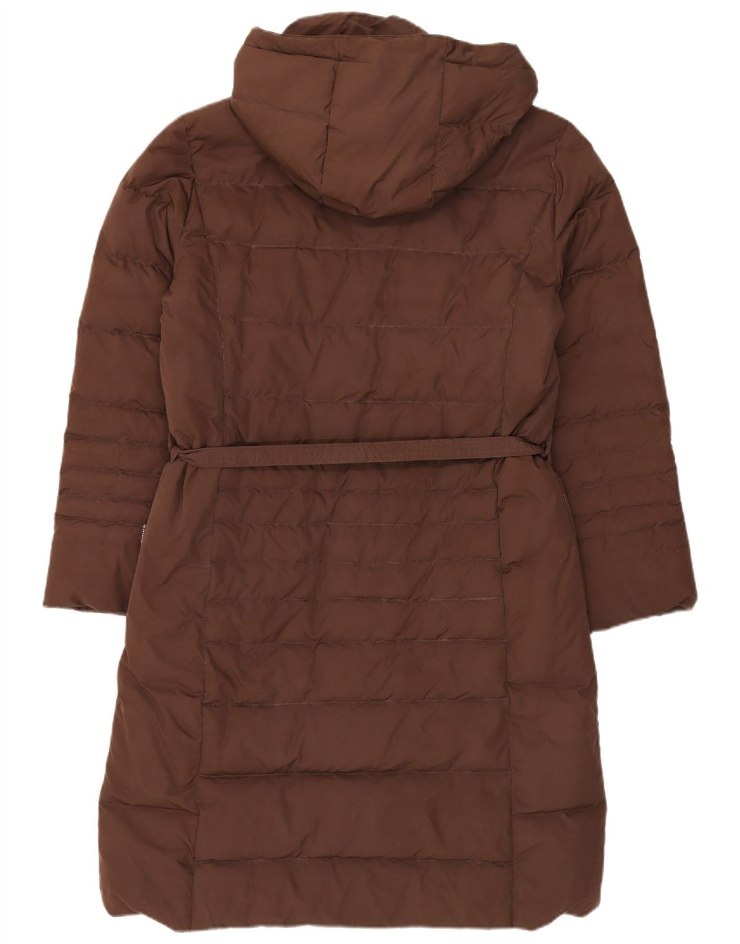 Invicta Wattierter Damenmantel mit Kapuze, UK 16, Größe L, braun, Polyester