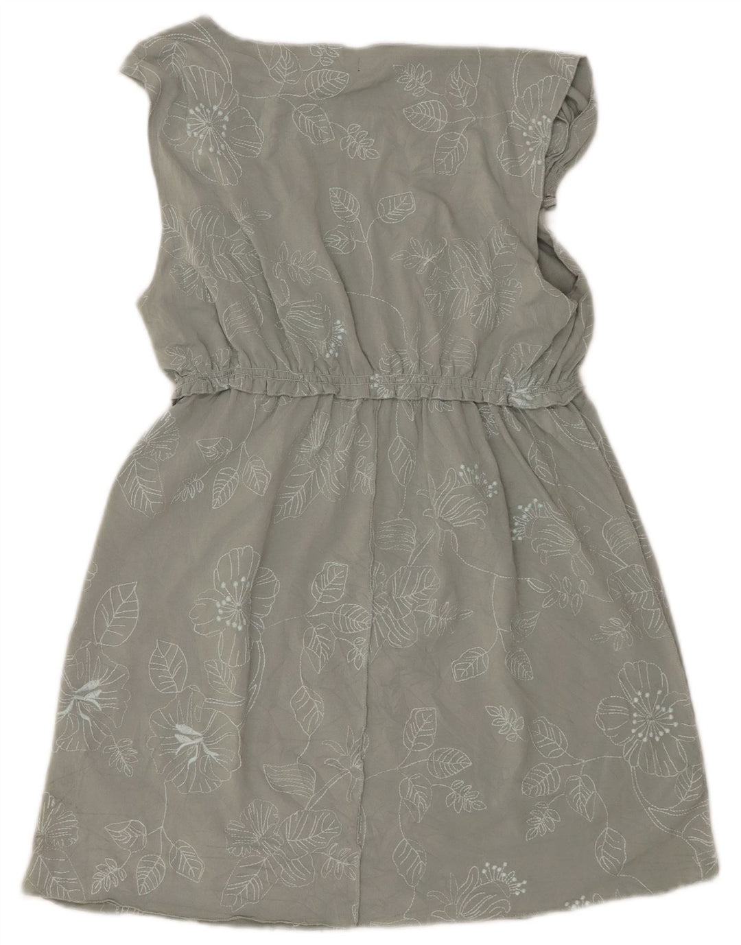 BCBGMAXAZRIA Damen-Tunika-Oberteil, UK-Größe 44, Größe L, grünes Blumenmuster, Polyester