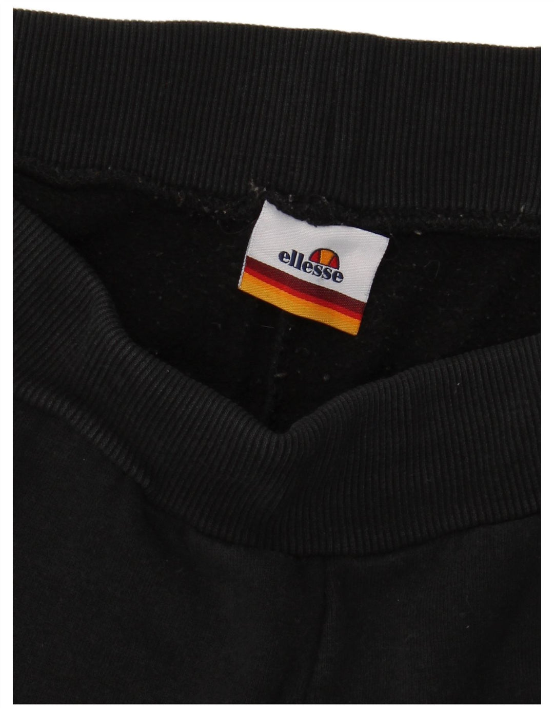 ELLESSE Damen Trainingshose Jogger UK 14 Medium Schwarz
