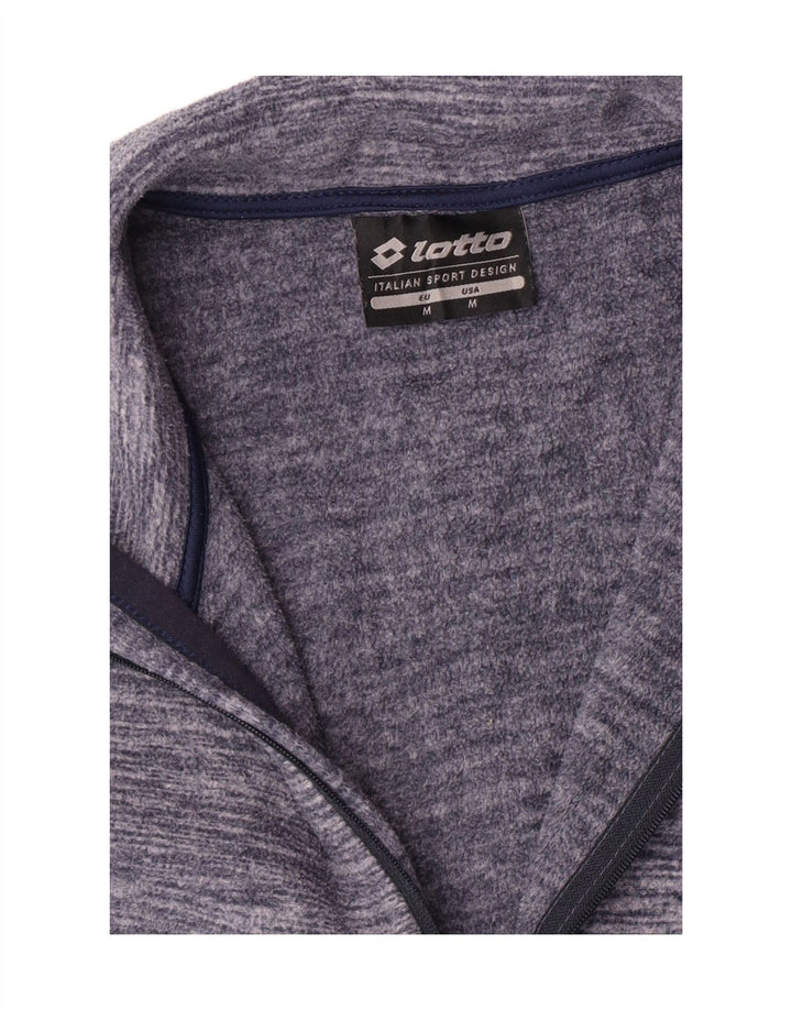 Lotto Damen Fleecejacke UK 14 Medium Marineblau meliert