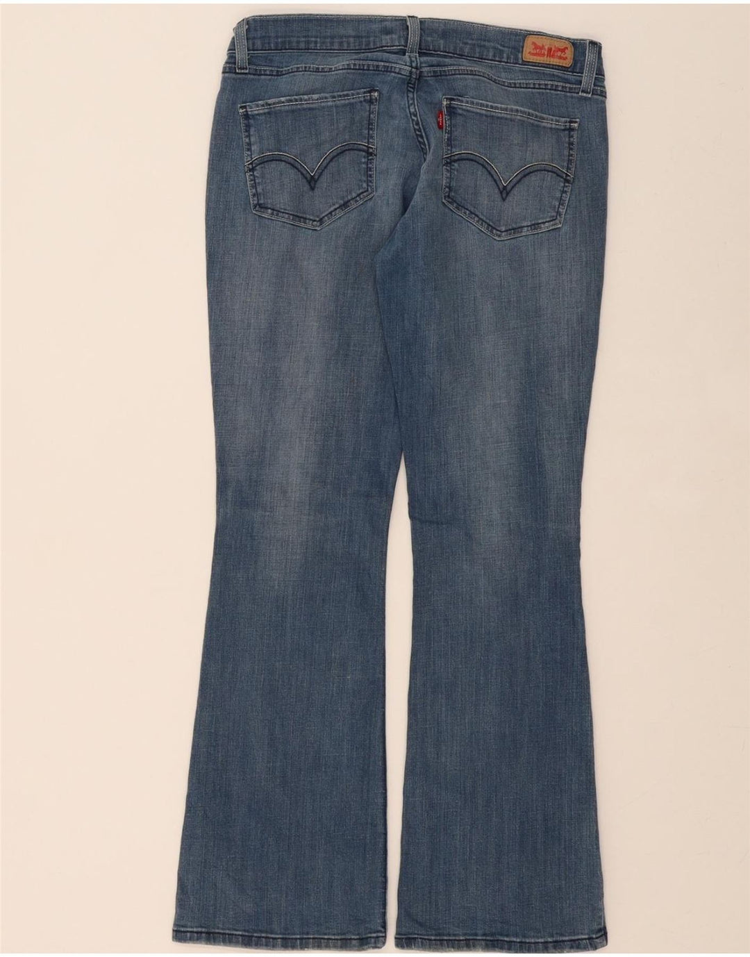LEVI'S Womens Bootcut Jeans W30 L32 Blue Cotton Vintage Levi's and Second-Hand Levi's from Messina Hembry 