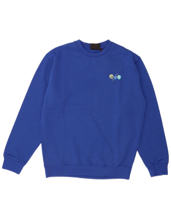 Dickies Herren-Sweatshirt-Pullover aus mittelblauem Polyester
