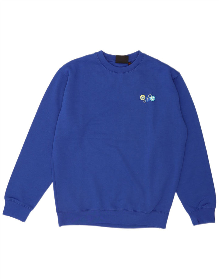 Dickies Herren-Sweatshirt-Pullover aus mittelblauem Polyester
