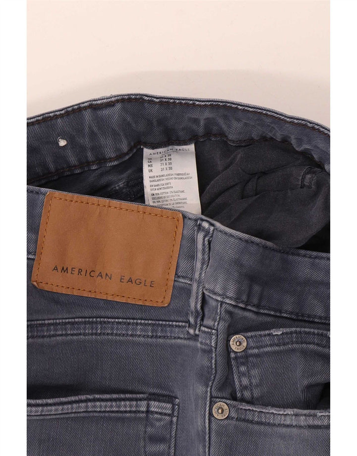American Eagle Herren Slim Jeans W31 L30 Blaue Baumwolle