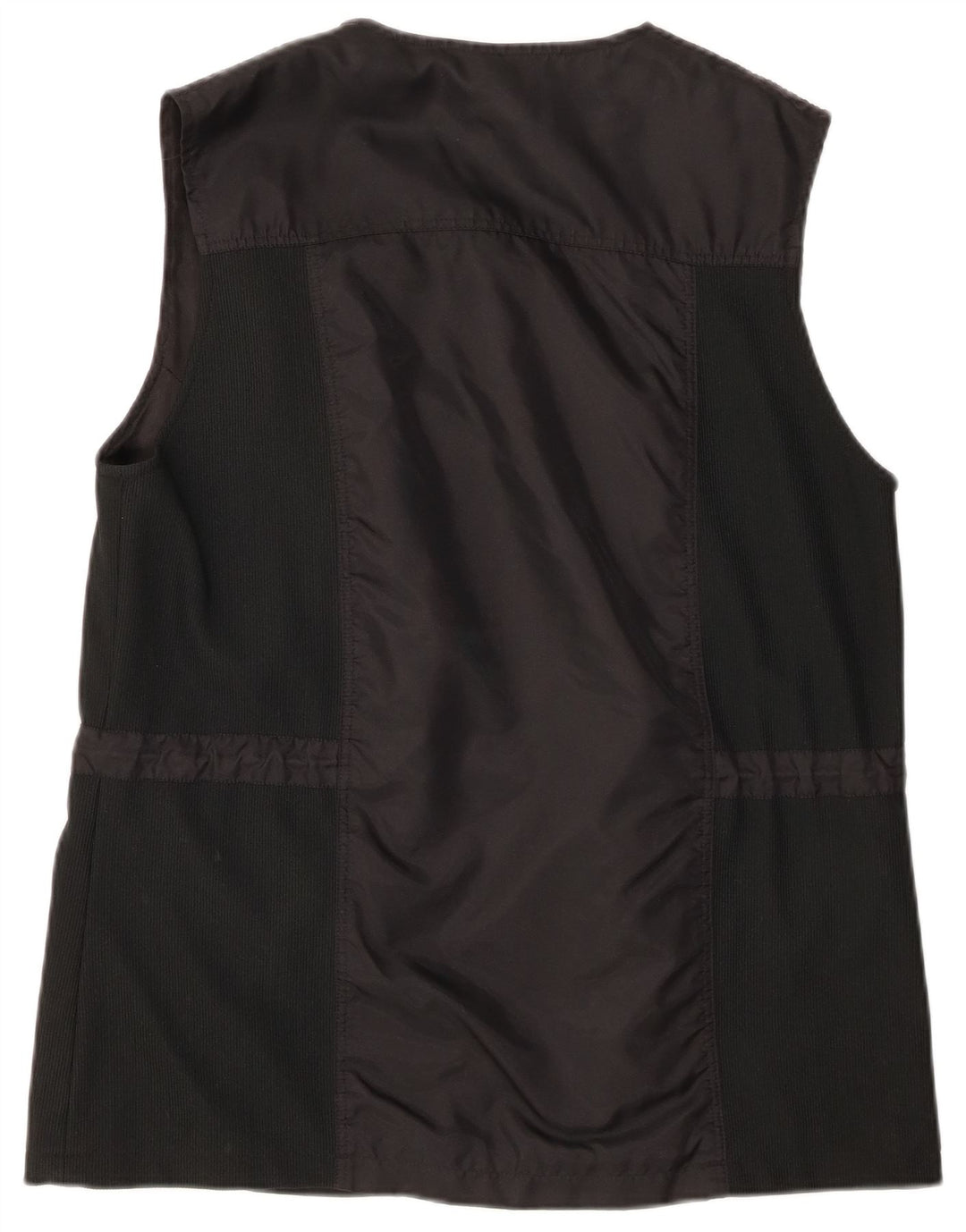 CLOCK HOUSE Damen Utility-Weste IT 42 Medium Schwarz