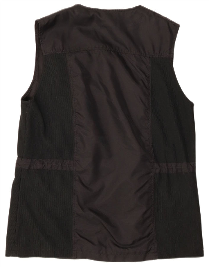 CLOCK HOUSE Damen Utility-Weste IT 42 Medium Schwarz