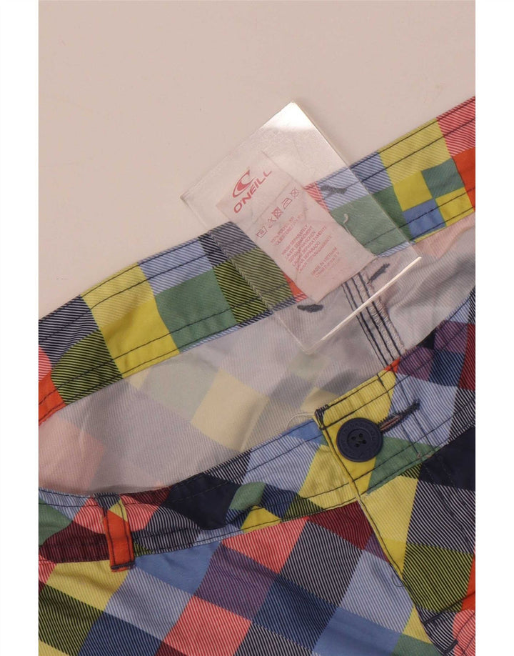 O'Neill Herren-Badeshorts, mittelgroß, mehrfarbig, kariert, Polyester