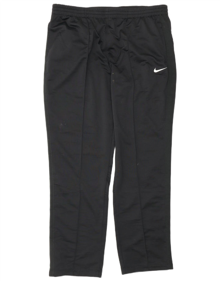 Nike Herren-Trainingshose XL, schwarzes Polyester