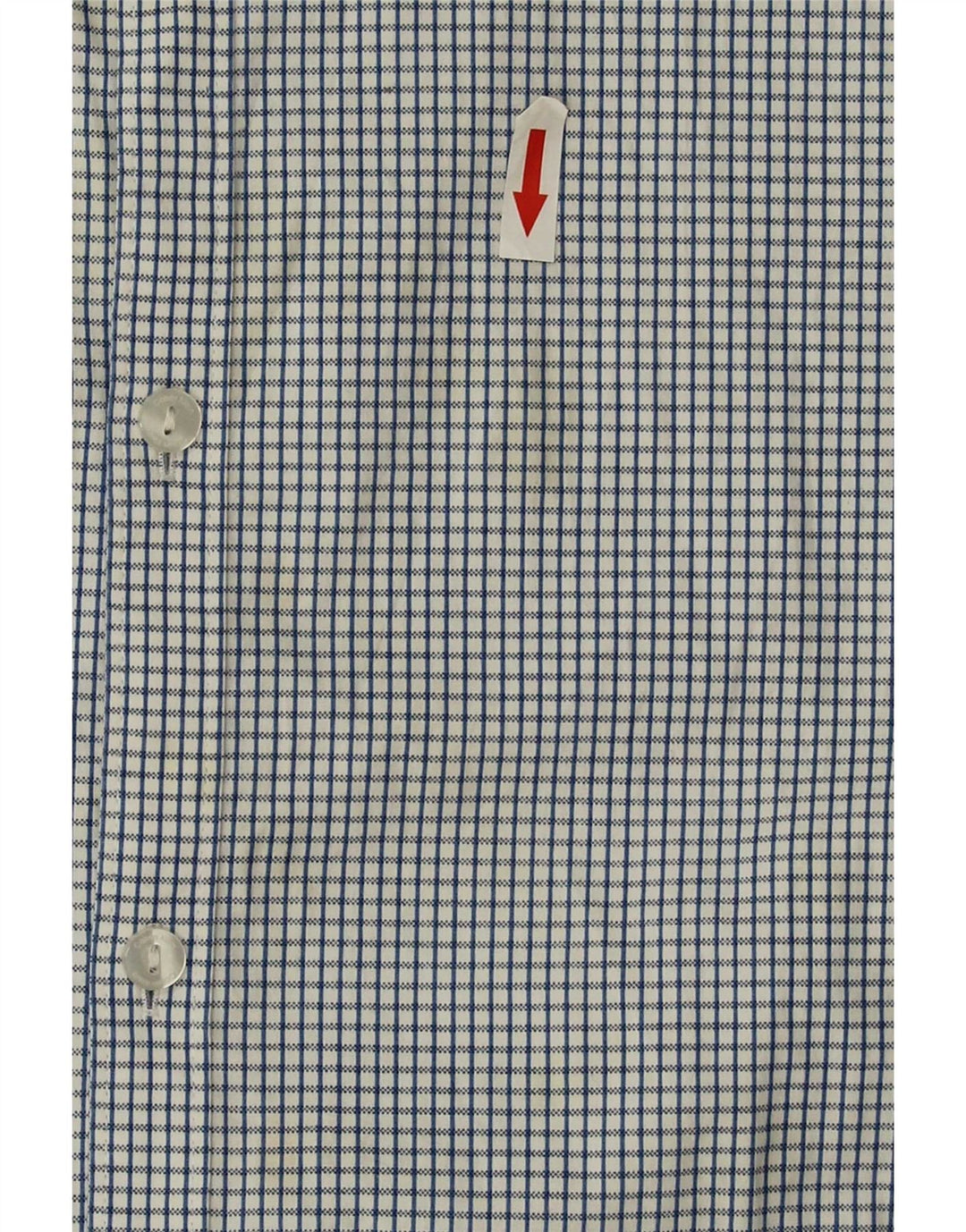 Calvin Klein Herren-Slim-Fit-Hemd, groß, blau kariert, Baumwolle