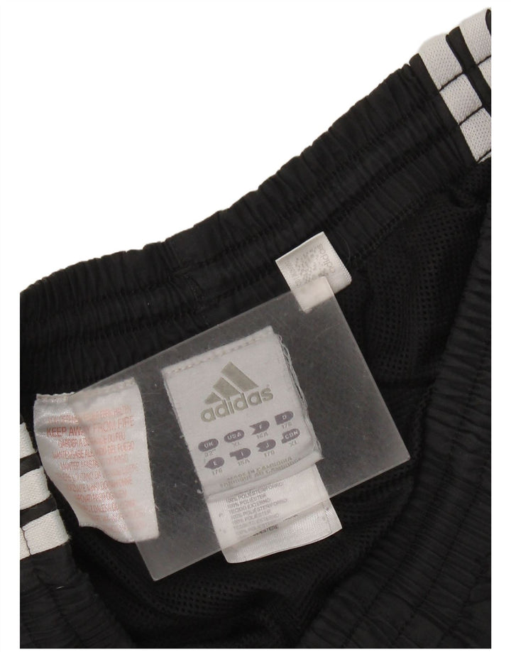 Adidas Trainingshose für Jungen, 15–16 Jahre, schwarzes Polyester