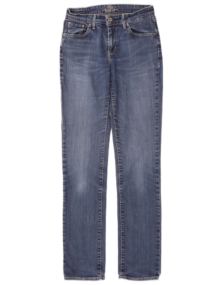 Levi's Damen Demi Curve Slim Jeans W28 L31 Blaue Baumwolle