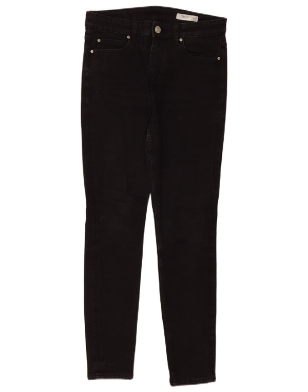 Marks & Spencer Womens The Ivy Skinny Jeans UK 12 Medium W30 L28 Black