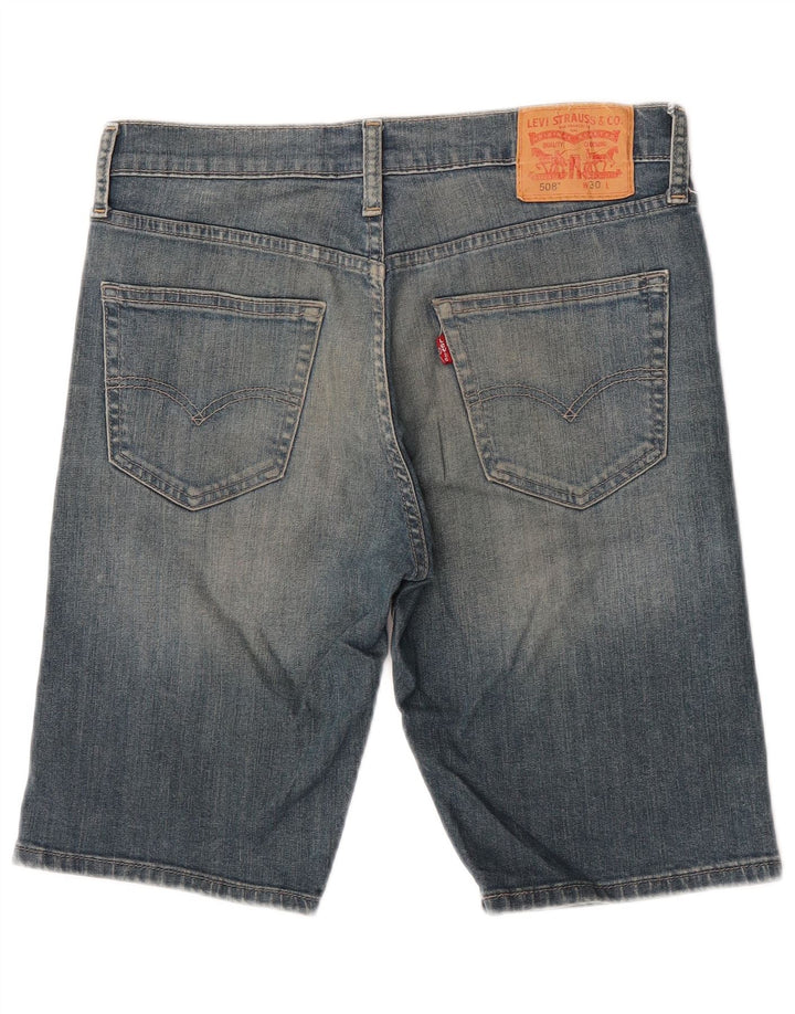 Levi's Herren 508 Denim Shorts W30 mittelblaue Baumwolle