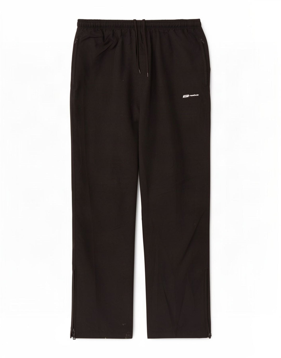 Reebok Herren-Trainingshose, groß, aus schwarzem Polyester