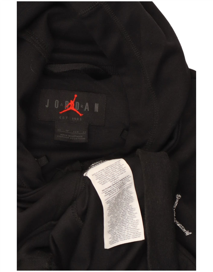 JORDAN Herren Dri Fit Zip Hoodie Pullover XS Schwarz Polyester