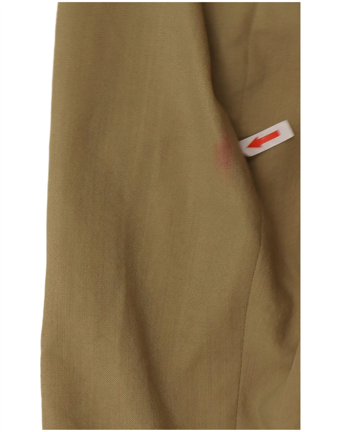 Marella Damen-Blazer mit 5 Knöpfen, übergroß, UK 10, kleine Khaki-Wolle