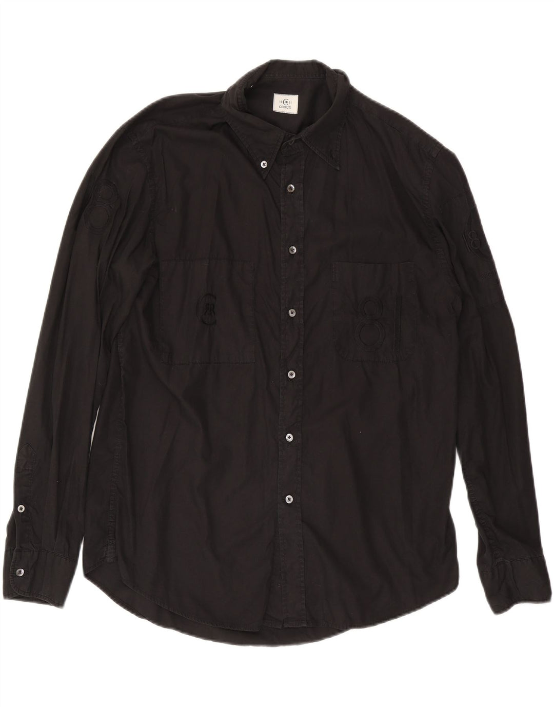 CERRUTI 1881 Herren Grafikshirt XL Schwarz