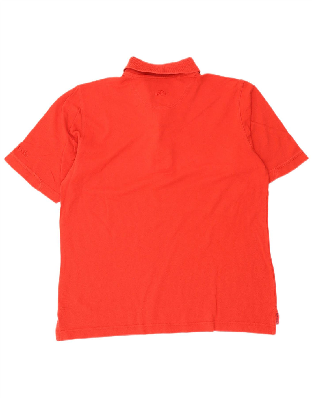 Ellesse Herren Poloshirt Small Orange Baumwolle