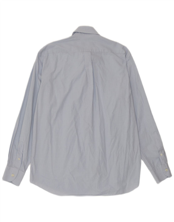 Harmont & Blaine Herrenhemd XL, blaue Baumwolle