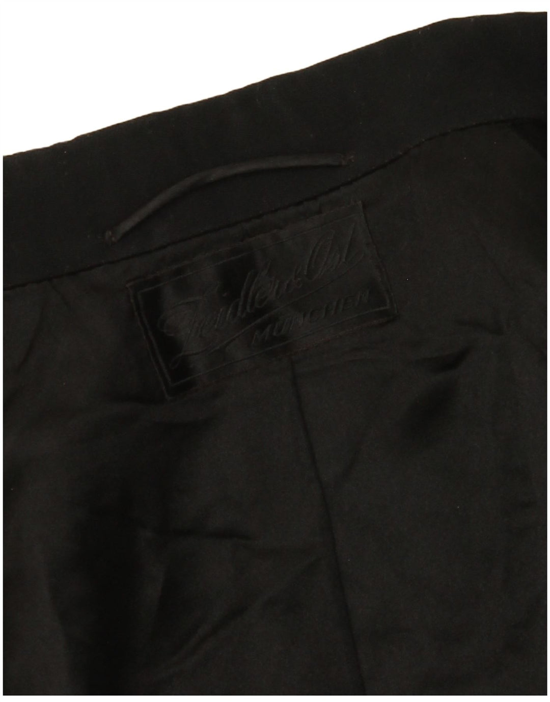 VINTAGE Herren Frack-Blazer-Jacke UK 38 Medium Schwarz