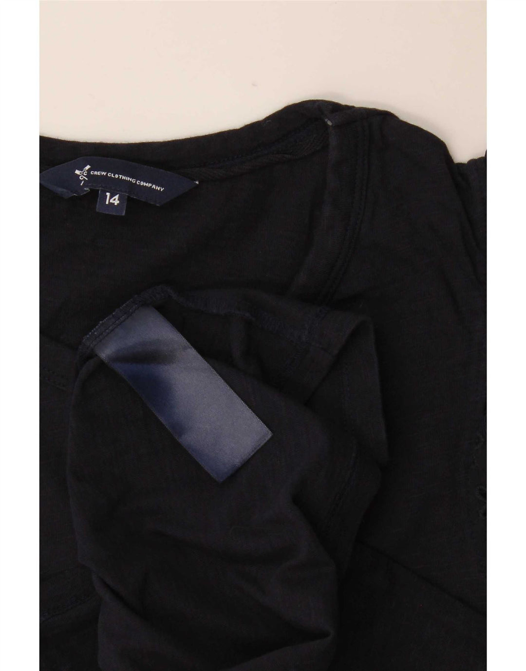 Crew Clothing Damen-Blusenoberteil, Gr. 44, mittelgroß, marineblau, geblümt