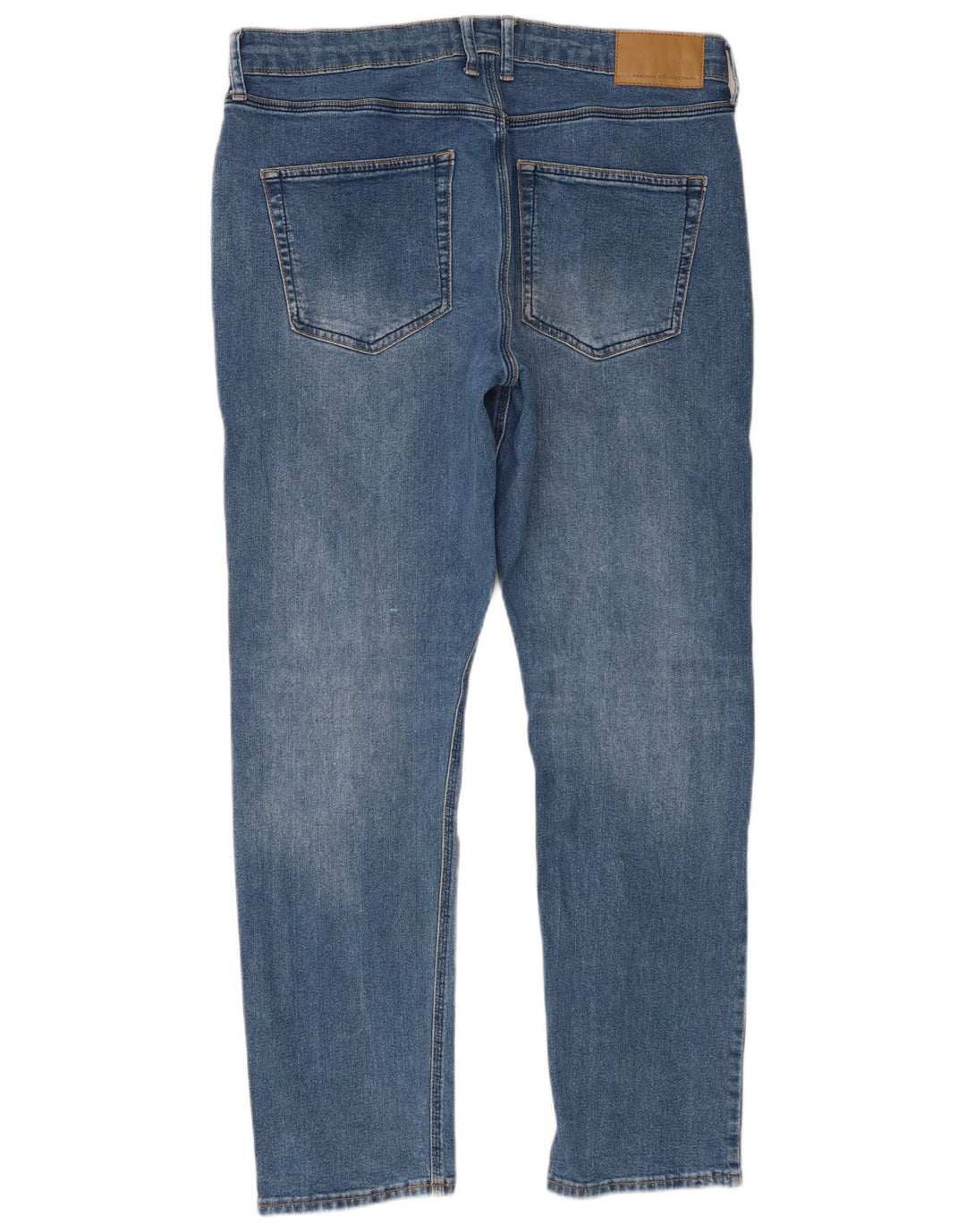 French Connection Herren Slim Jeans W34 L32 Blaue Baumwolle