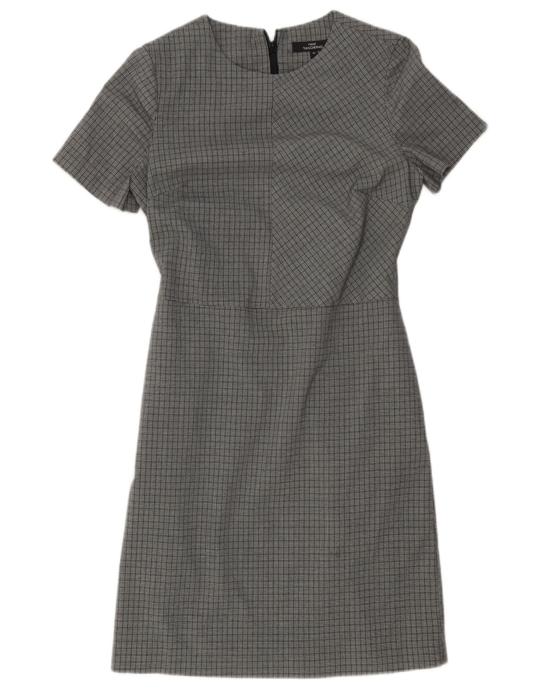 Next Damen Etuikleid UK 6 XS Grauer Hahnentritt