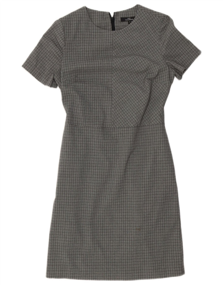Next Damen Etuikleid UK 6 XS Grauer Hahnentritt