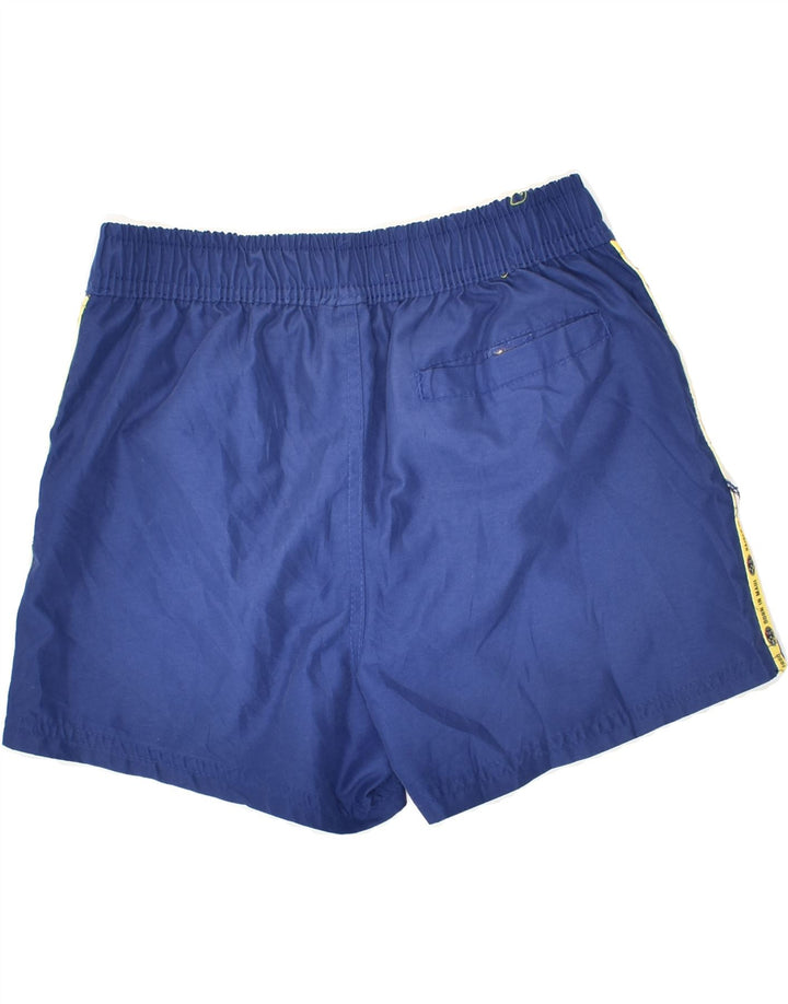 MAUI AND SONS Boys Swimming Shorts 11-12 Years Navy Blue Polyester | Vintage Maui and Sons | Thrift | Second-Hand Maui and Sons | Used Clothing | Messina Hembry 