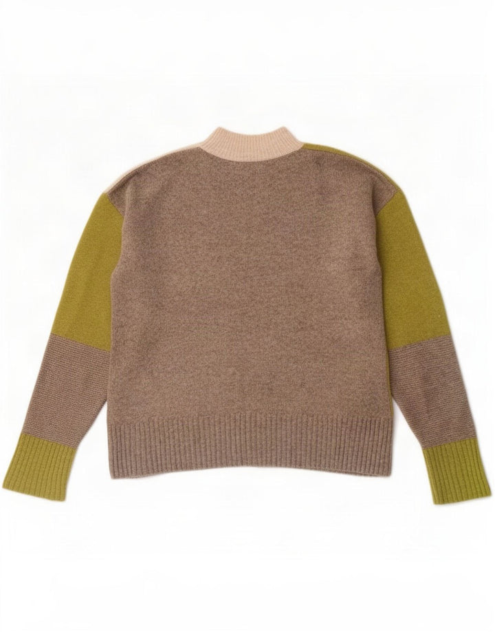 White Stuff Rollkragenpullover für Damen, UK 10, Klein, Mehrfarbig