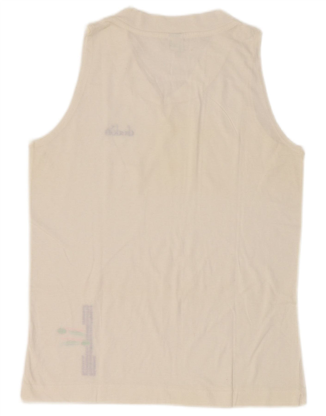 Diadora Damen Weste Top UK 12 Medium Weiß