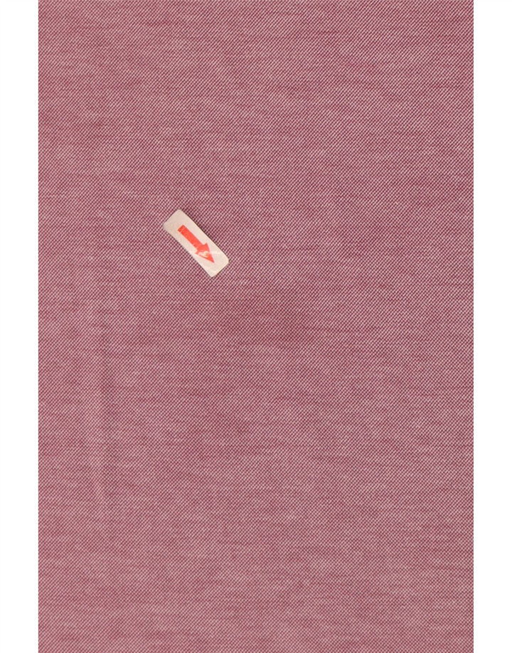 Ted Baker Herren-Poloshirt, Größe 4, groß, rosa, Modal