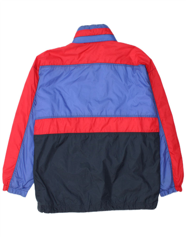 Marcel Clair Herren-Trainingsanzug mit Kapuze, Jacke, mittelgroß, Marineblau, Farbblock