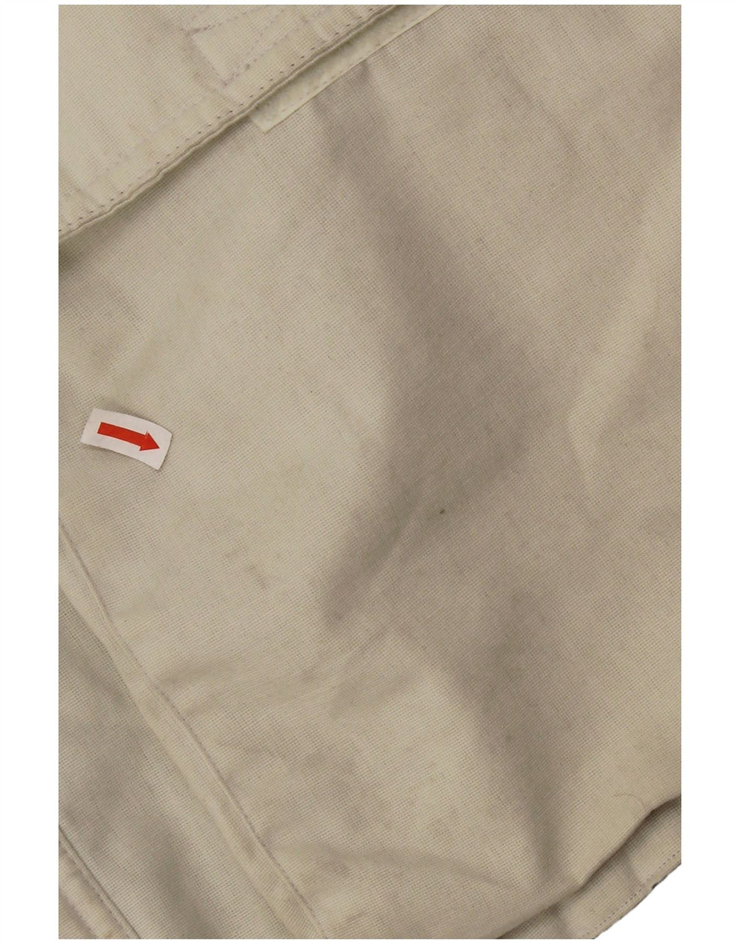 Stratos Herren-Windbreakerjacke mit Kapuze, UK 42, XL, weiße Baumwolle