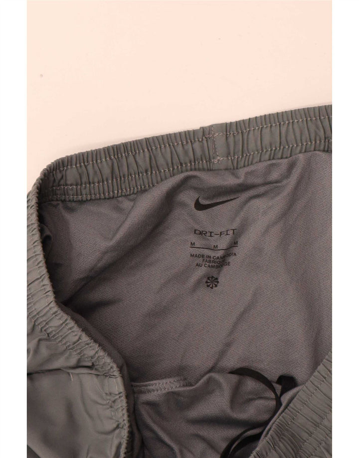 Nike Herren Dri Fit Sportshorts Mittelgraues Colourblock-Polyester