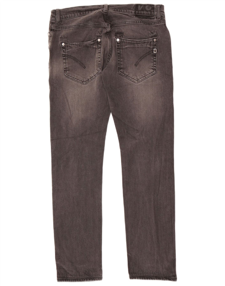 Dondup Herren Straight Jeans W34 L31 Grau