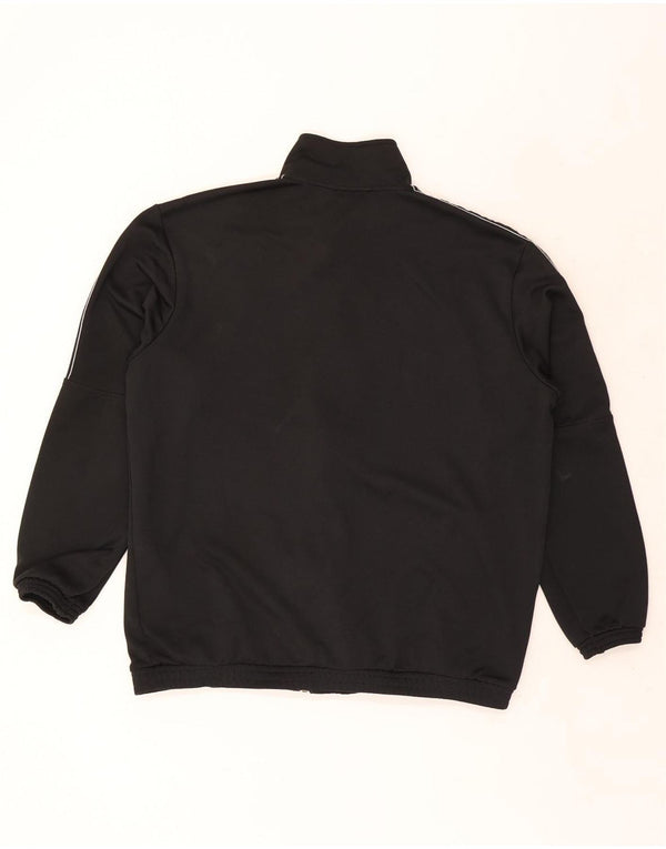 Adidas Herren Trainingsanzug Top Jacke XL Schwarz Polyester