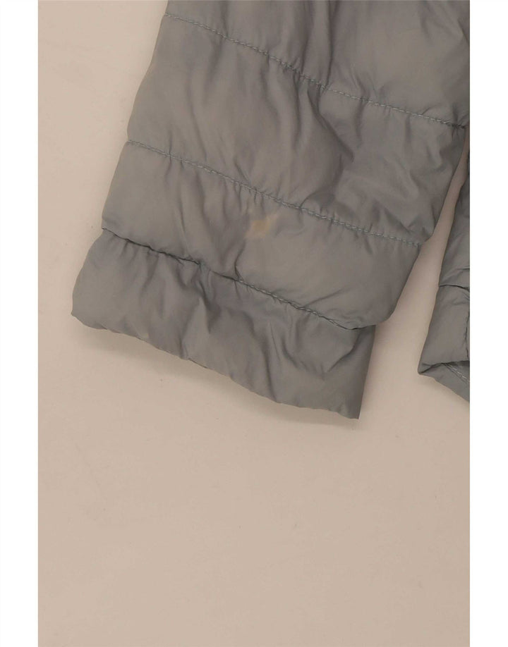 Weird Fish Damen Wattierte Jacke UK 18 XL Blaues Nylon