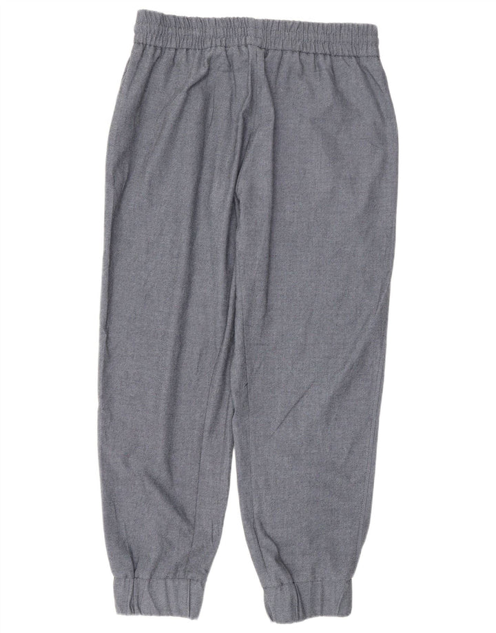 Zara Damen-Jogginghose, Freizeithose, Größe M, W28, L26, Blau, Polyester