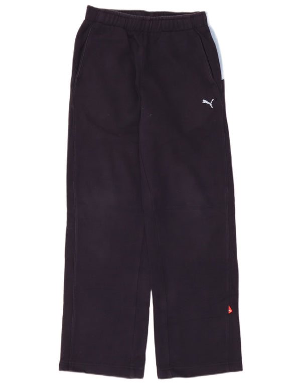 Puma Trainingshose für Jungen, 11–12 Jahre, marineblau, Colourblock-Baumwolle