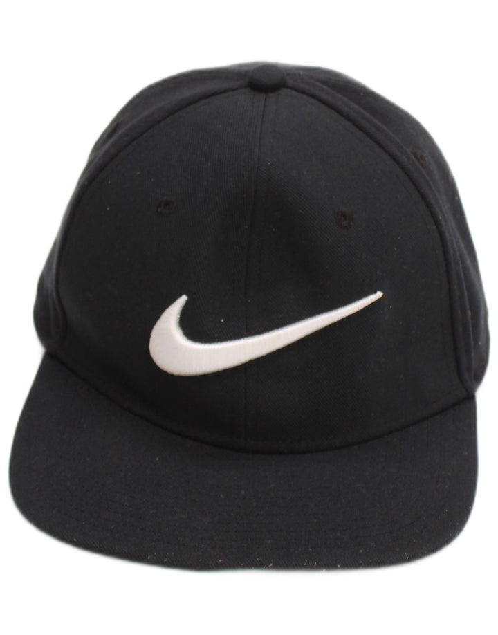 Nike Herren-Baseballkappe mit Grafik, Einheitsgröße, schwarzes Polyester
