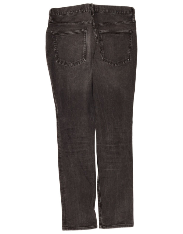 Gap Damen Skinny Jeans W31 L30 Graue Baumwolle