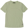 French Connection Herren-T-Shirt-Oberteil aus mittelgrüner Baumwolle