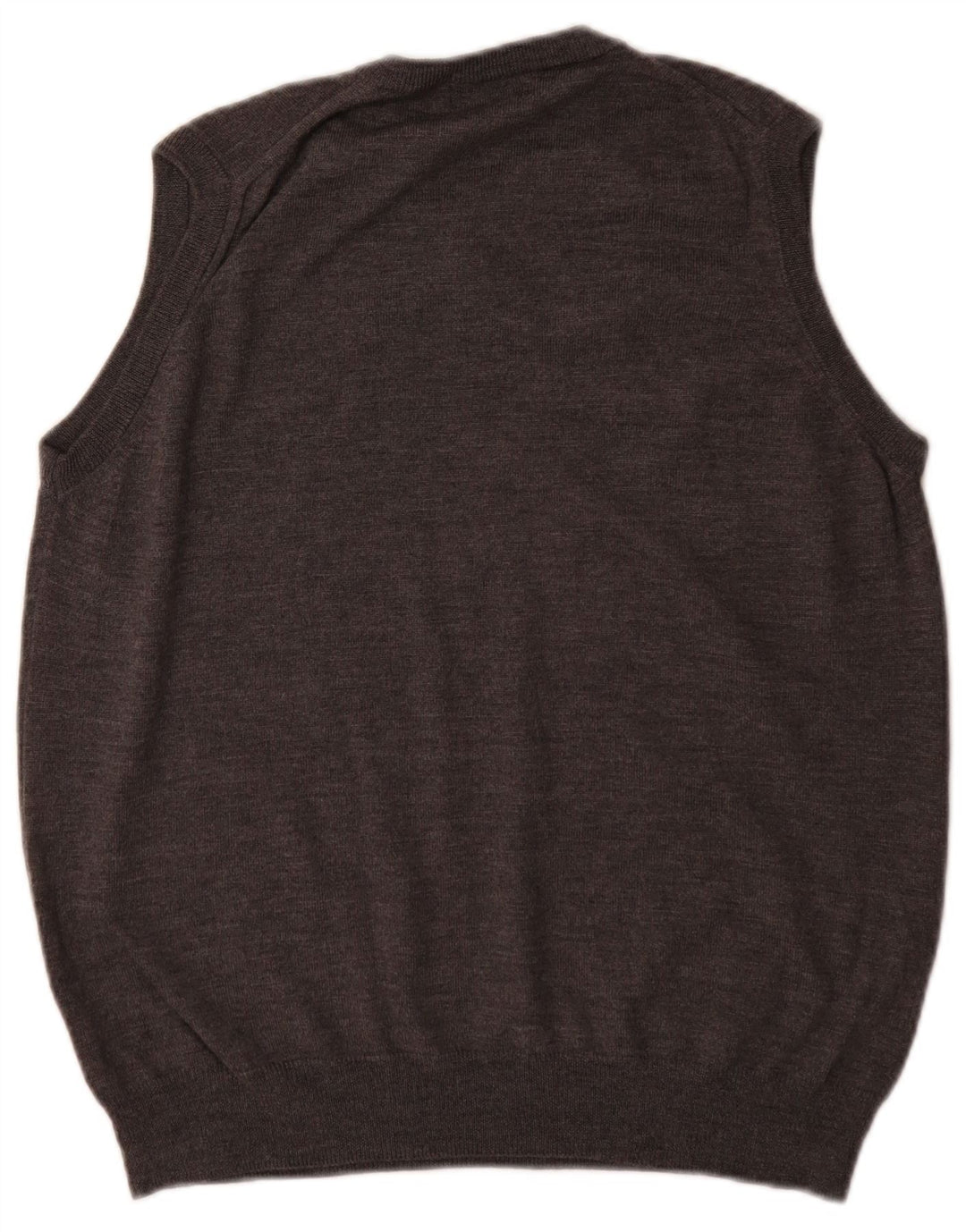 Marks & Spencer Herren Weste Tank Top Mittelgraue Merinowolle