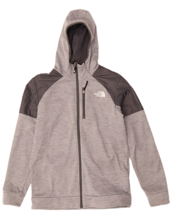 The North Face Jungen-Kapuzenpullover mit Reißverschluss, 15–16 Jahre, 2XL, Grau, Farbblock